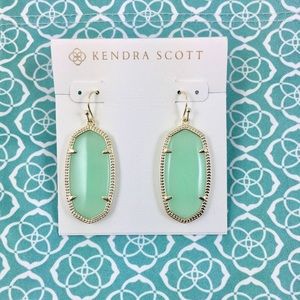 Kendra Scott Elle Earrings Chalcedony (Turquoise)